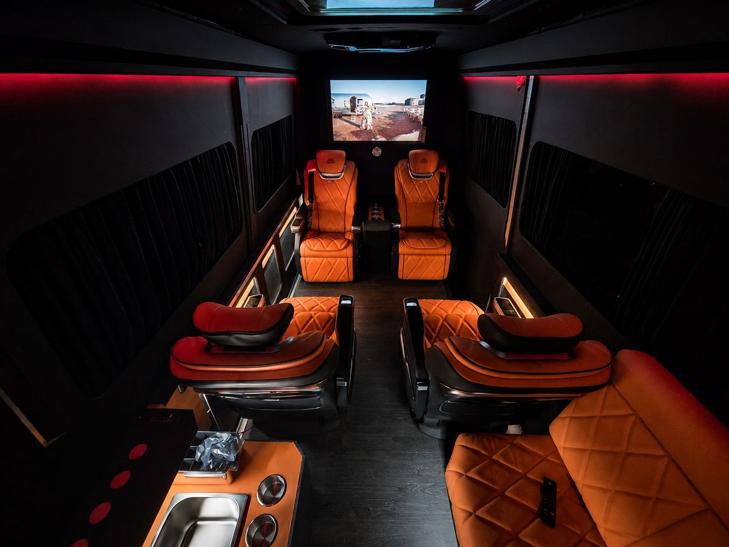 Mercedes Sprinter interior